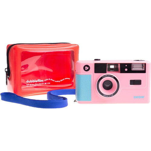 Dubblefilm 35mm Reusable Camera (Pink)