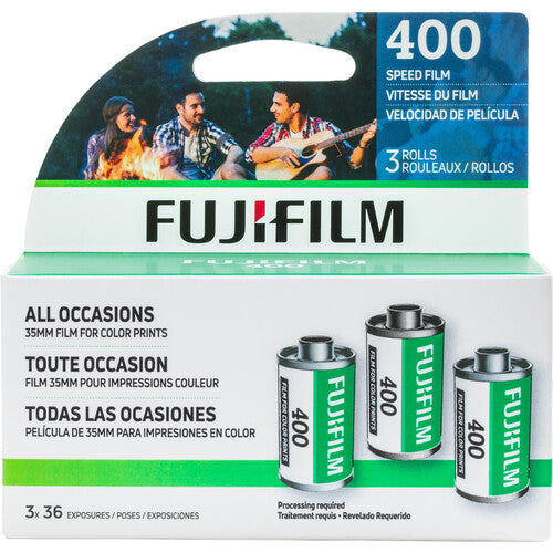 Fujifilm 400 - 35mm - 3 pack