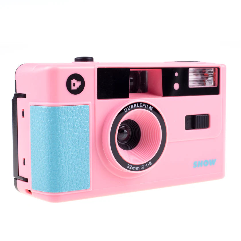 Dubblefilm 35mm Reusable Camera (Pink)